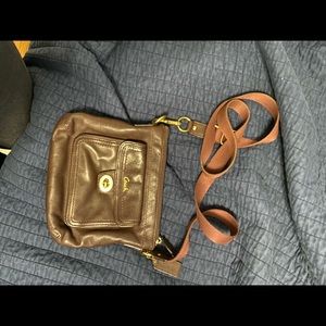 Authentic coach crossbody purse